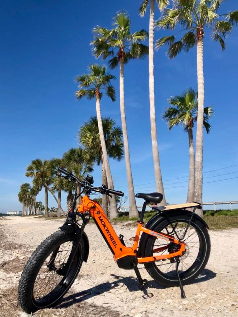 Mokwheel Basalt ST 2.0 electric bike on the beach